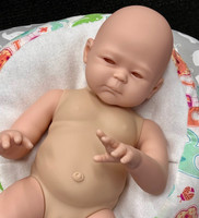 Carmela Reborn Vinyl Doll Kit by Sheila Michael 20" $50 Discount for Off Color Torso 