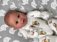 Colby Silicone Reborn CUDDLE BABY by Ping Lau Ready to Go Winnie the Pooh  18"