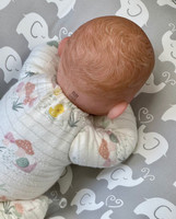 Colby Silicone Reborn CUDDLE BABY by Ping Lau Ready to Go Frogs  18"