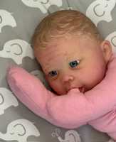 Colby Silicone Reborn CUDDLE BABY by Ping Lau Ready to Go Pink PJ's 18"