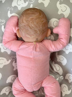 Colby Silicone Reborn CUDDLE BABY by Ping Lau Ready to Go Pink PJ's 18"