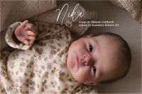 Nika Reborn Vinyl Doll Kit by  Melanie Gebhardt 19"