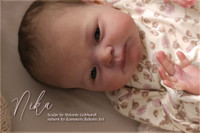 Nika Reborn Vinyl Doll Kit by  Melanie Gebhardt 19"