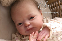 Nika Reborn Vinyl Doll Kit by  Melanie Gebhardt 19"