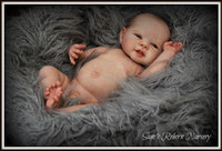 Parker Reborn Vinyl Doll Kit by Sandy Faber Ultra Soft Vinyl 20"