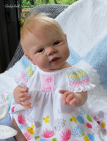 Parker Reborn Vinyl Doll Kit by Sandy Faber Ultra Soft Vinyl 20"