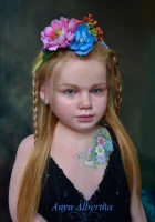 Gabriella Reborn Vinyl Toddler Doll Kit by Reva Schick 43" Mixed Vinyl CLOSE OUT PRICE