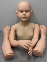 Elizabeth Reborn Vinyl Toddler Doll Kit by Ruth Aguilar 43" Mixed Vinyl CLOSE OUT PRICE