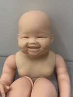 MinMin Reborn Vinyl Toddler Doll Kit by Ping Lau 28" Mixed Vinyl Close Out