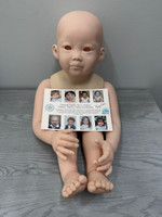 Leonie Reborn Vinyl Toddler Doll Kit by Ping Lau 32"  Mixed Vinyl Slight Boo Boos CLOSE OUT PRICE