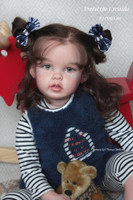 Cressida Reborn Vinyl Toddler Doll Kit by Ping Lau 32" Mixed Vinyl Close Out Price