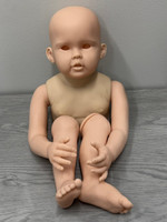 Cressida Reborn Vinyl Toddler Doll Kit by Ping Lau 32" Mixed Vinyl Close Out Price