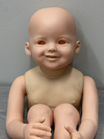 Daphne Reborn Vinyl Toddler Doll Kit by Ping Lau 32" Mixed Vinyl Close Out Price