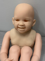 Shanthi Reborn Vinyl Toddler Doll Kit by Ping Lau 32" Mixed Vinyl Close Out Price