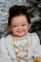 Machiko Reborn Vinyl Toddler Doll Kit by Ping Lau 32" Mixed Vinyl Close Out Price