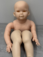 Asha Reborn Vinyl Toddler Doll Kit by Ping Lau 28" Mixed Vinyl Close Out Price 