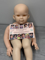 Asha Reborn Vinyl Toddler Doll Kit by Ping Lau 28" Mixed Vinyl Close Out Price 