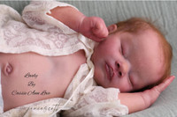Lovely Reborn Vinyl Doll Kit by Cassie Ann Love Limited Edition 18"