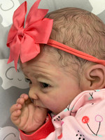 Saylor Silicone Reborn CUDDLE BABY Medium Skin Tone by Ping Lau Cherries 18"