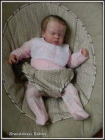 Hattie Reborn Vinyl Doll Kit by Cassie Brace 18" SOLD OUT EDITION Slight Boo Boo