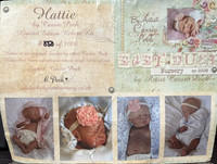 Hattie Reborn Vinyl Doll Kit by Cassie Brace 18" SOLD OUT EDITION Slight Boo Boo