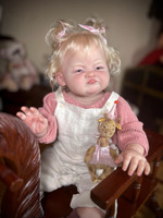 Fouchie  Reborn Vinyl Toddler Doll Kit by Ping Lau 28" Mixed Vinyl Close Out Price! 