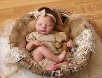Louellle Reborn Vinyl Doll Kit by  Sabine Altenkirch 20" 