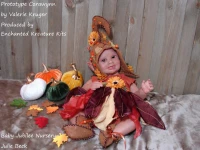 EKK Corawynn Reborn Vinyl Vampling Doll Kit by Valerie Kruger 19"