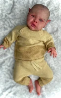 EKK Delwynn Reborn Vinyl Vampling Doll Kit by Jamie Lynn Powers 19"