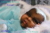 EKK Delwynn Reborn Vinyl Vampling Doll Kit by Jamie Lynn Powers 19"