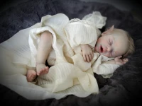 EKK Owynn Reborn Vinyl Vampling Doll Kit by Valerie Kruger 19"