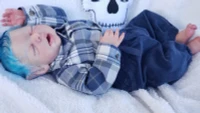 EKK Owynn Reborn Vinyl Vampling Doll Kit by Valerie Kruger 19"