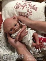 EKK Bipsey Manor Elf Reborn Vinyl Doll Kit by Cindy Musgrove 12"