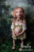 EKK Primsley Manor Elf Reborn Vinyl Doll Kit by Cindy Musgrove 26"