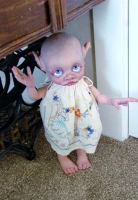 EKK Tinky Manor Elf Reborn Vinyl Doll Kit by Cindy Musgrove 16"
