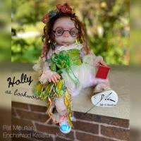 EKK Holly the Impling Reborn Vinyl Doll Kit by Pat Moulton  16.5"