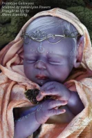 EKK Booth Reborn Vinyl Hybrid Baby Doll Kit by Jamie Lynn Powers 14.5"