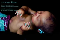 EKK Rhynn the Magical Mermaid Reborn Vinyl Doll Kit by Wendi Dickison 25"