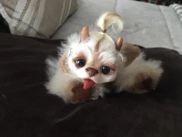EKK Strawberry the Capricus Pup Reborn Vinyl Doll Kit by Nikol Maris 12"