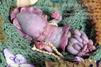 EKK Colliope Baby Squidling Reborn Vinyl Doll Kit by Lauren Jaimes 11"