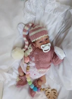 EKK Ellie Reborn Vinyl Doll Kit by Valerie Kruger 15-16" Enchanted Kradle Kits