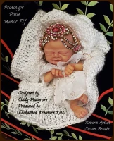 EKK Posie Manor Elf Reborn Vinyl Doll Kit by Cindy Musgrove 8"