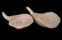 EKK Vinyl  Double Horns Accessory for any doll it by Sarah Mellman 