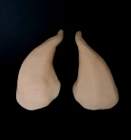 EKK Vinyl  Double Horns Accessory for any doll it by Sarah Mellman 