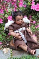 EKK Vinyl  Double Horns Accessory for any doll it by Sarah Mellman 