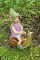 EKK Tully the Resident Brownie Reborn Vinyl  Doll Kit by Lauren Jaimes 10-11" 