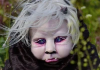 EKK Ollie the toddler Woodland Ogre Reborn Vinyl  Doll Kit by Jodie Lombardo 25" Limited Edition