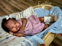 Fellie Reborn Vinyl Doll Kit by Cassie Ann Love Limited Edition 23"