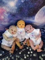  EKK Bibbles Babbles & Bubbles ONE LOW PRICE!  Fantasy Little Alien Reborn Vinyl Doll Kits by Doris Moyers Hornbogen 16"