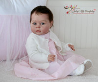 Princess Charlotte at Age 1 with Bent Legs Doll Kit by Tomas Dyprat